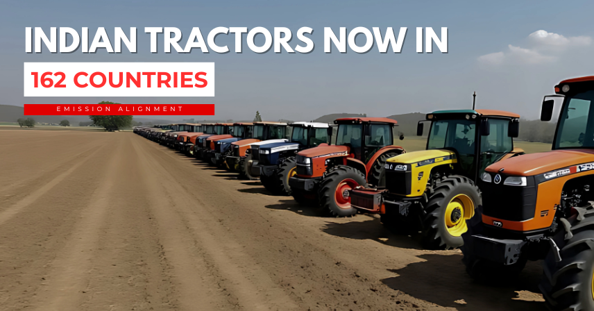 Indian tractor export global markets