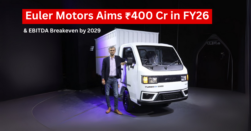 Euler HiLoad EV three-wheeler cargo vehicle