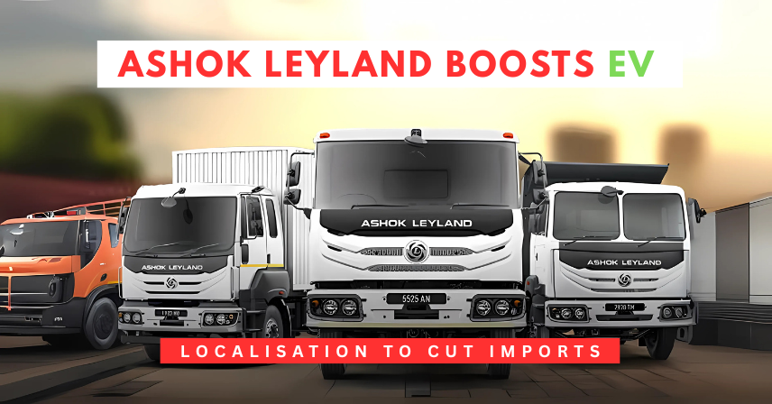 Ashok Leyland electric bus on Indian roads