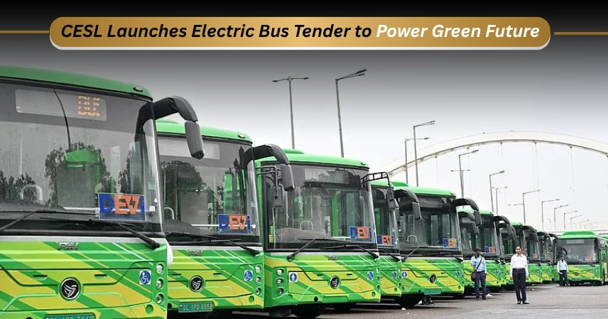 CESL Launches Electric Bus Tender to Power Green Future