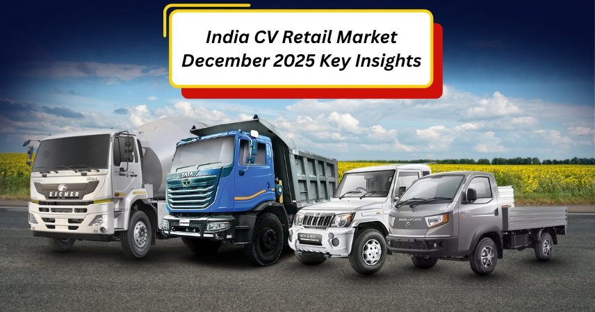 India CV Retail Market December 2025 Key Insights