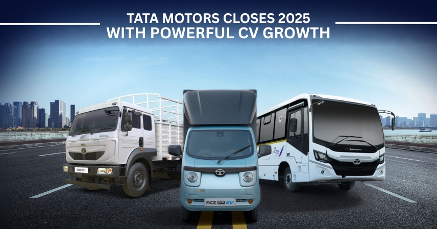 Tata Motors Closes 2025 With Powerful CV Growth