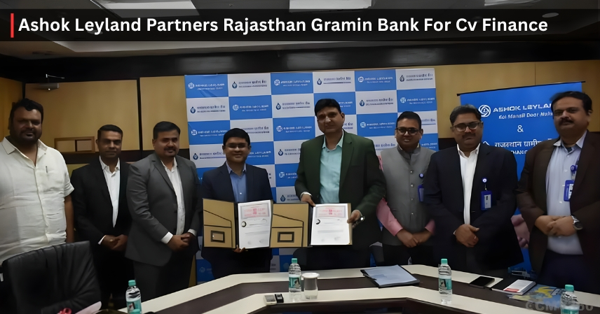 Ashok Leyland Partners Rajasthan Gramin Bank For Cv Finance