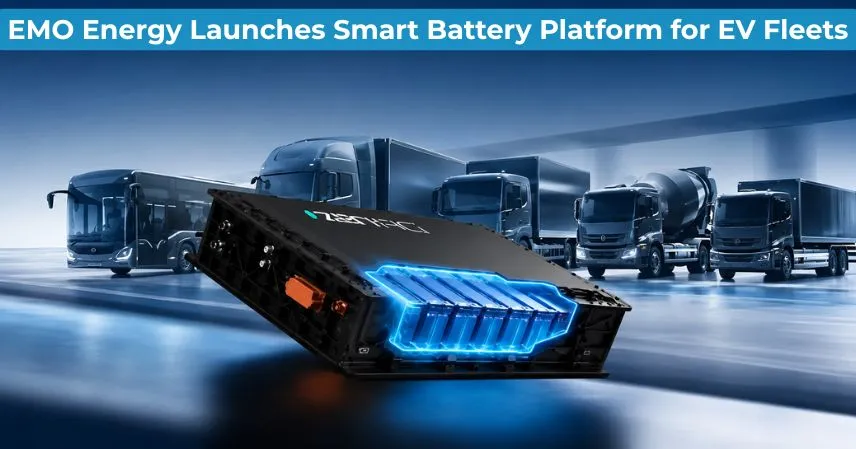 EMO Energy Launches Smart Battery Platform for EV Fleets